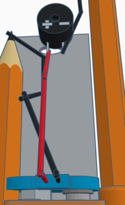 Lastly Attaching the Wire to the Pencil