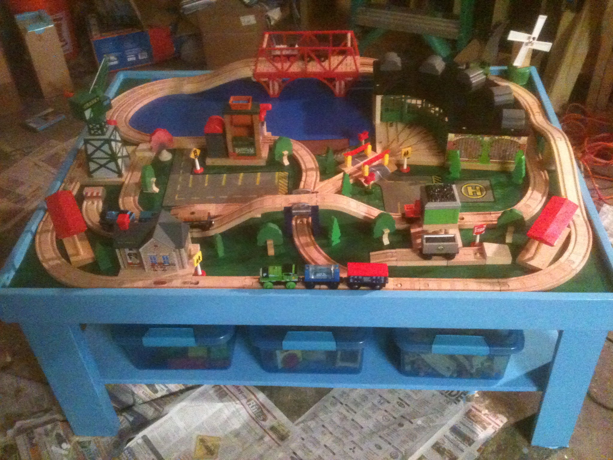 Simple Train Play Table 10 Steps (with Pictures) Instructables