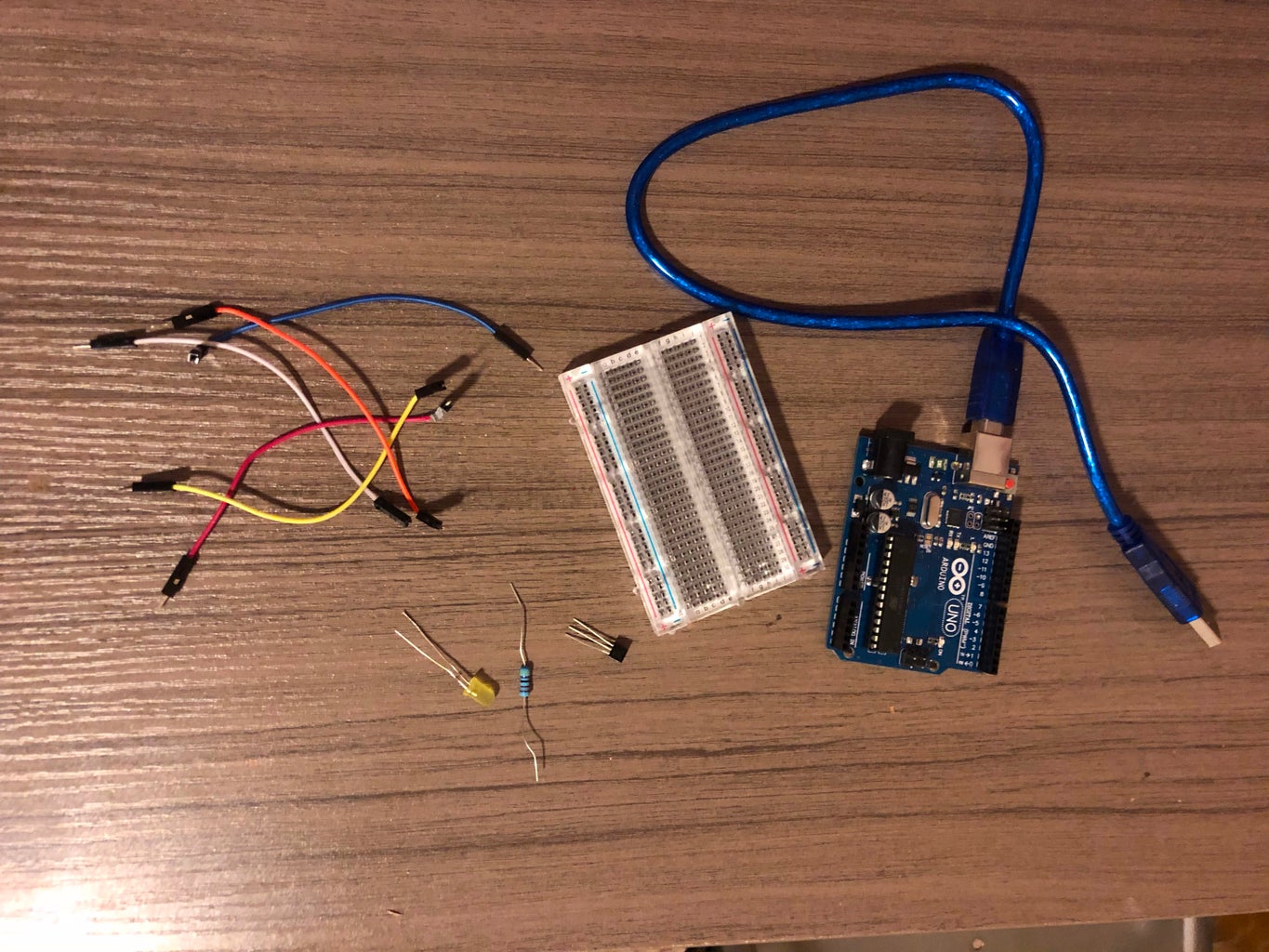 Temperature Sensor Using Arduino Uno : 4 Steps (with Pictures ...
