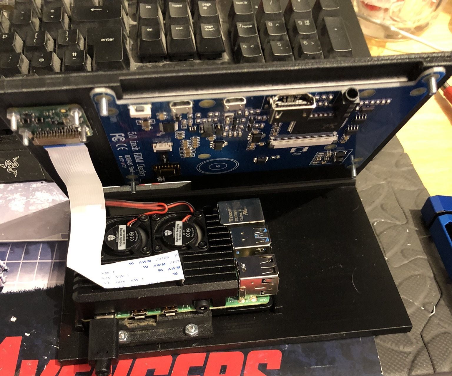 Raspberry Pi 4 Traffic Sign Recognition Robot