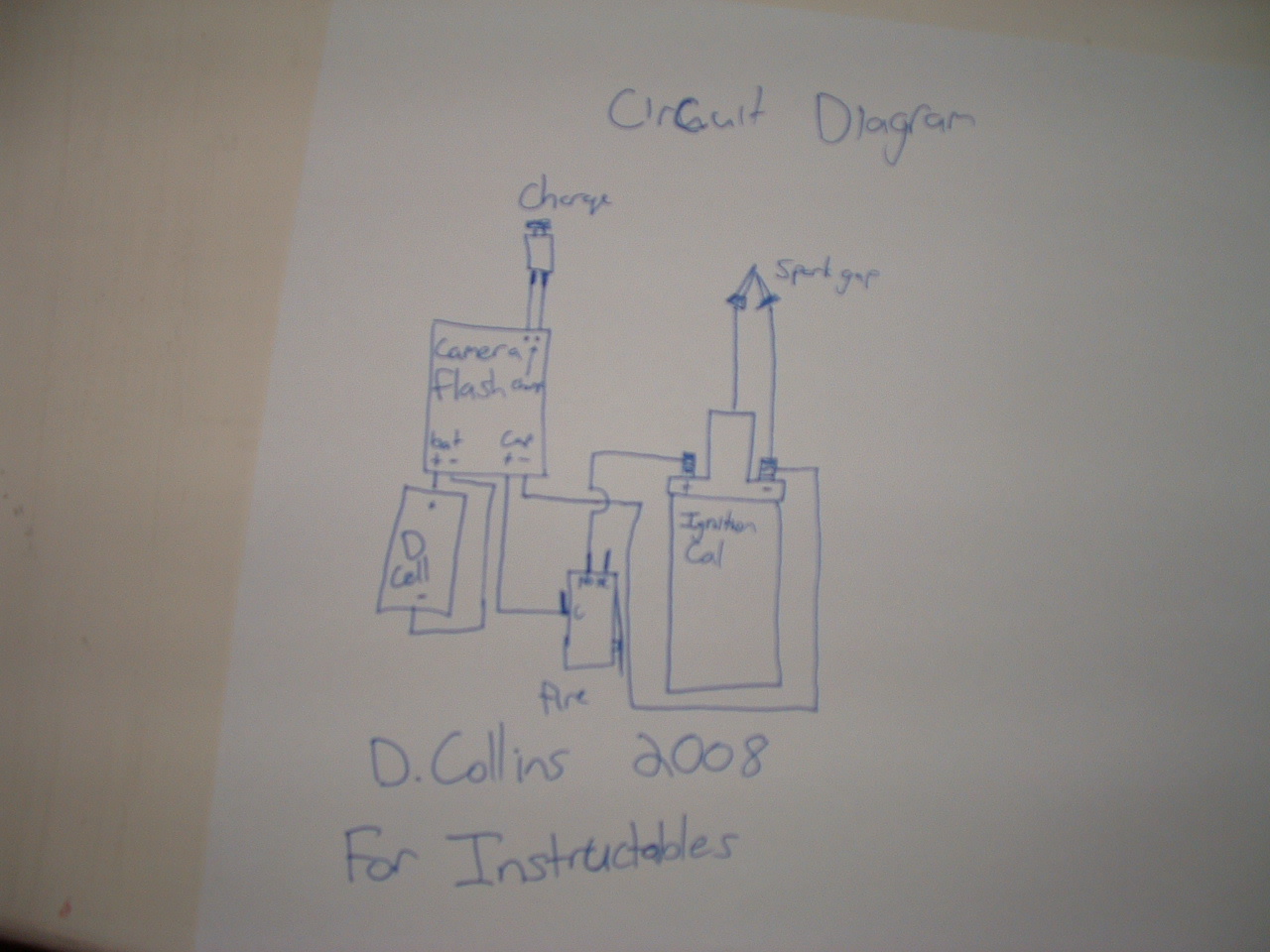 High Powered Spud Gun Ignition/Thick blue spark creator