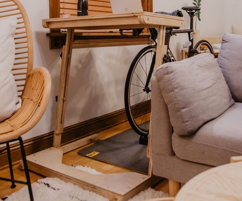 Adjustable Bike Desk 11 Steps (with Pictures) Instructables