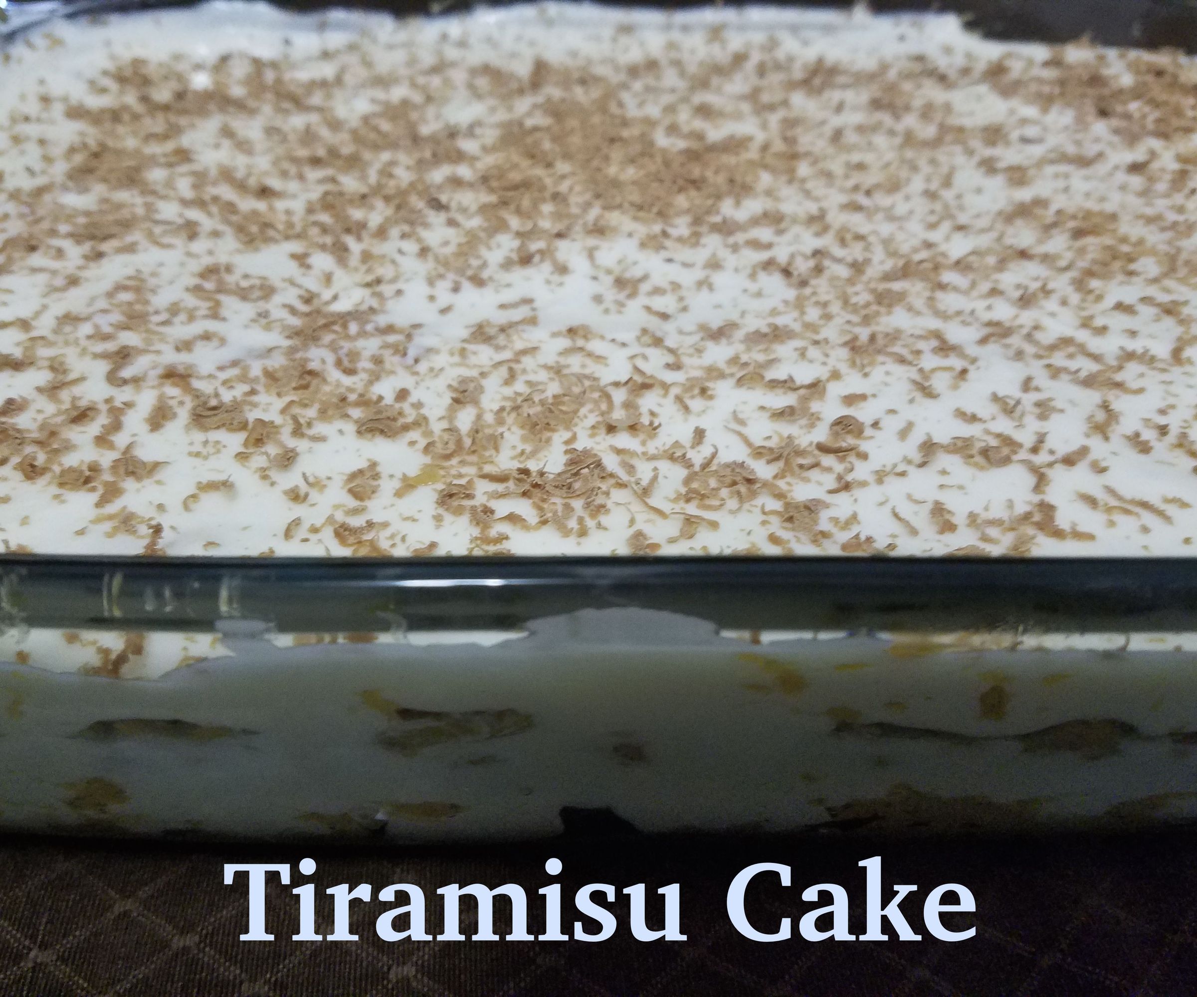 Quick & Easy Tiramisu Cake