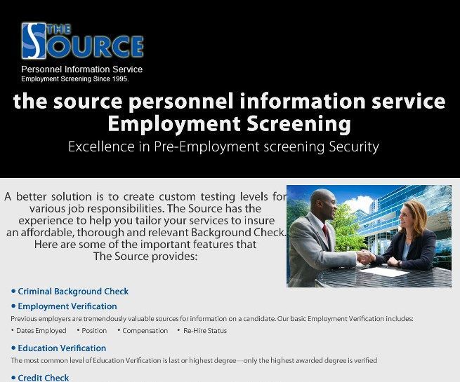 Pre Employment Check