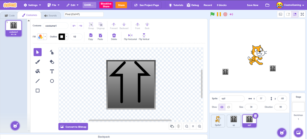 Drew Button Scratch How to Make Basic Controls on Scratch : 12 Steps - Instructables