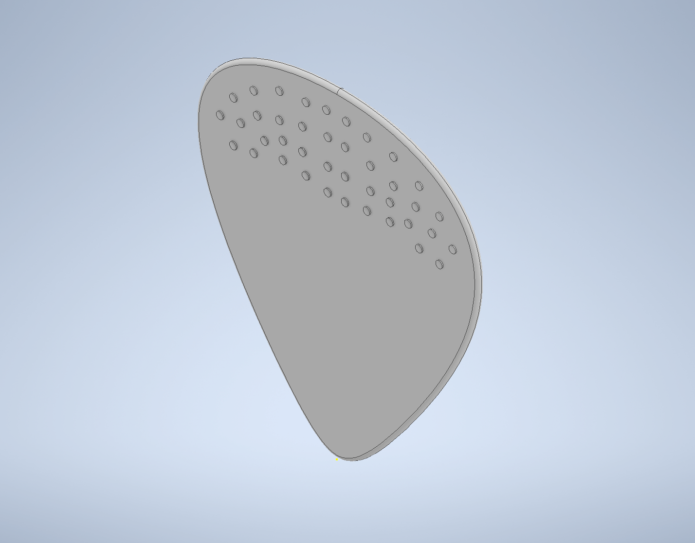 Autodesk Inventor 3D Printed Guitar Pick 6 Steps Instructables