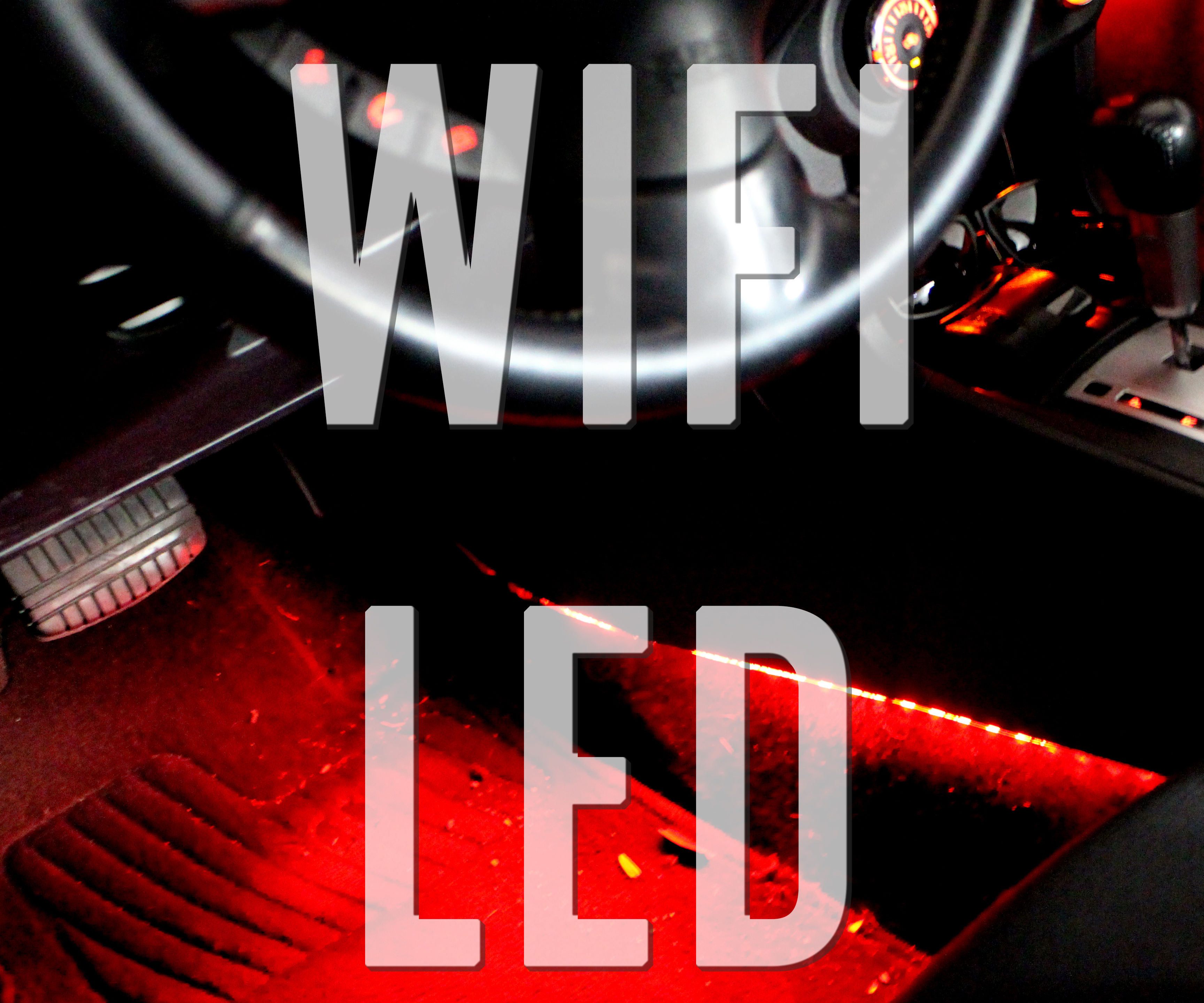 Wifi Controlled Interior Lights (car)