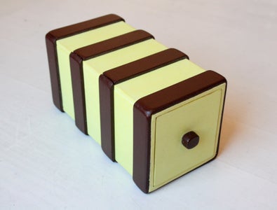 Two Compartment Puzzle Box