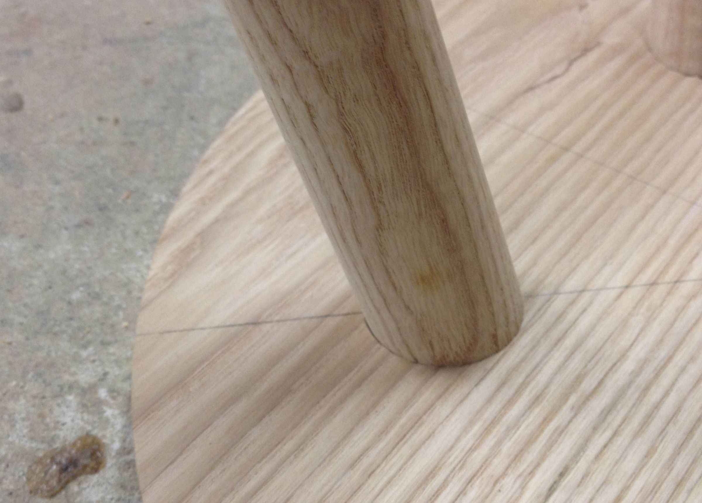 Easy Angled Mortises on the Drill Press (Attaching Round Legs at an