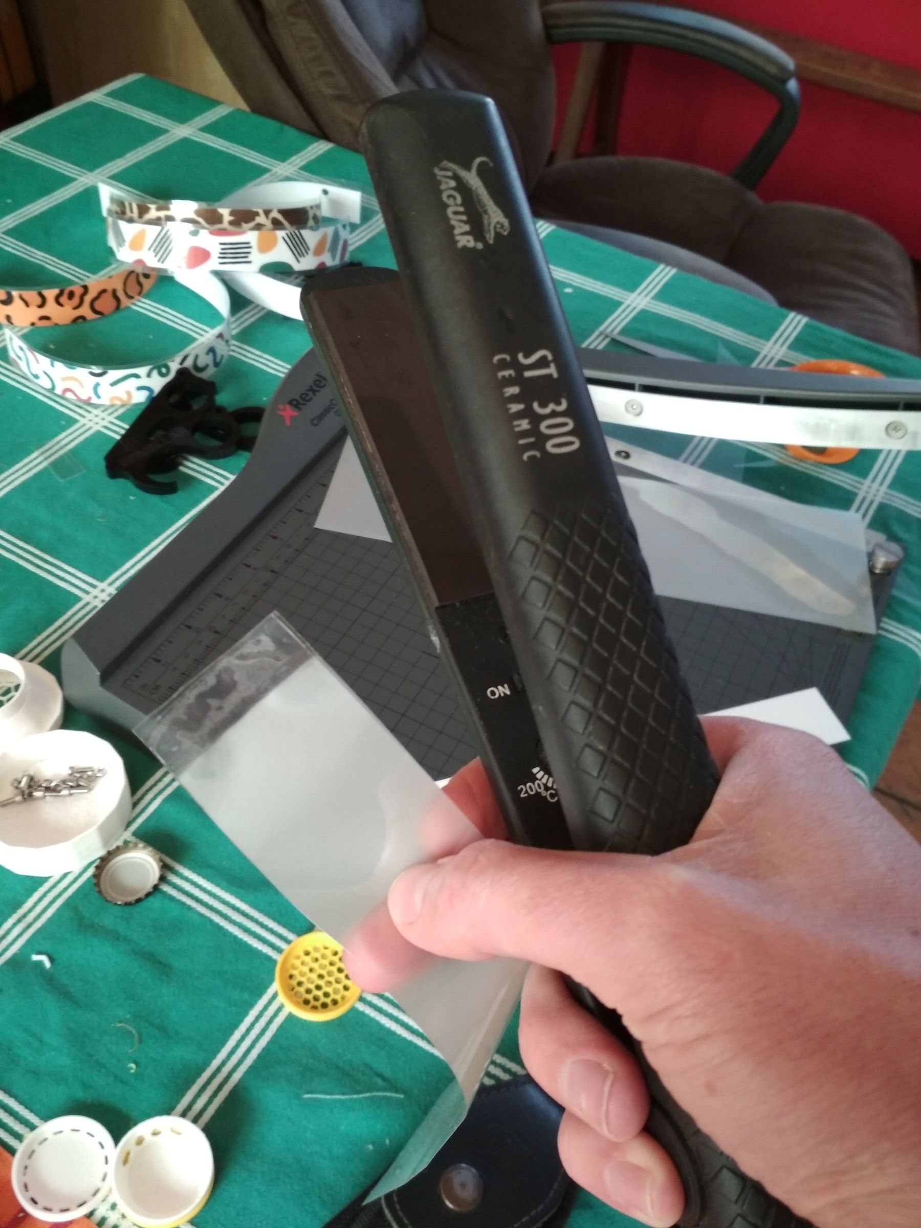 Face Shield Against COVID With Laminator or Hair Straightener 9 Steps