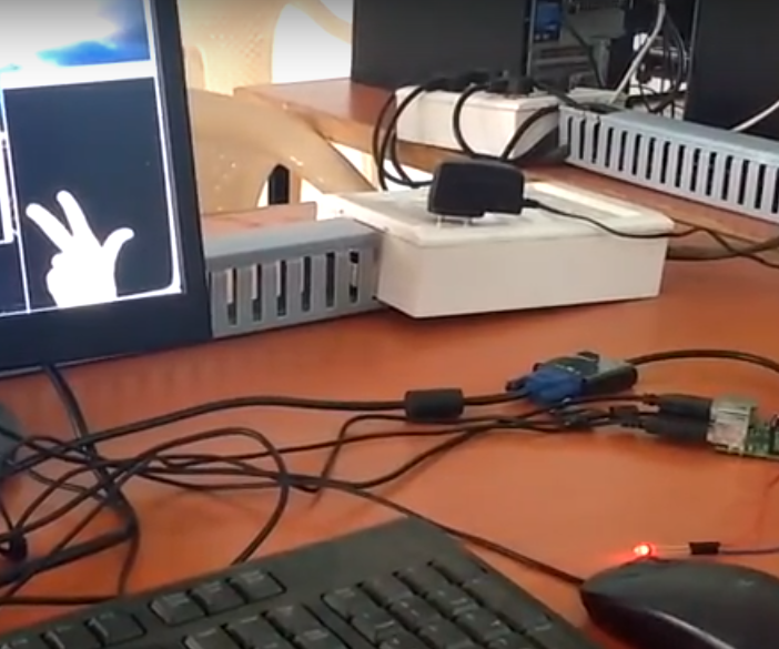 Raspberry Pi Hand Detection Finger Counting Based Home Automation