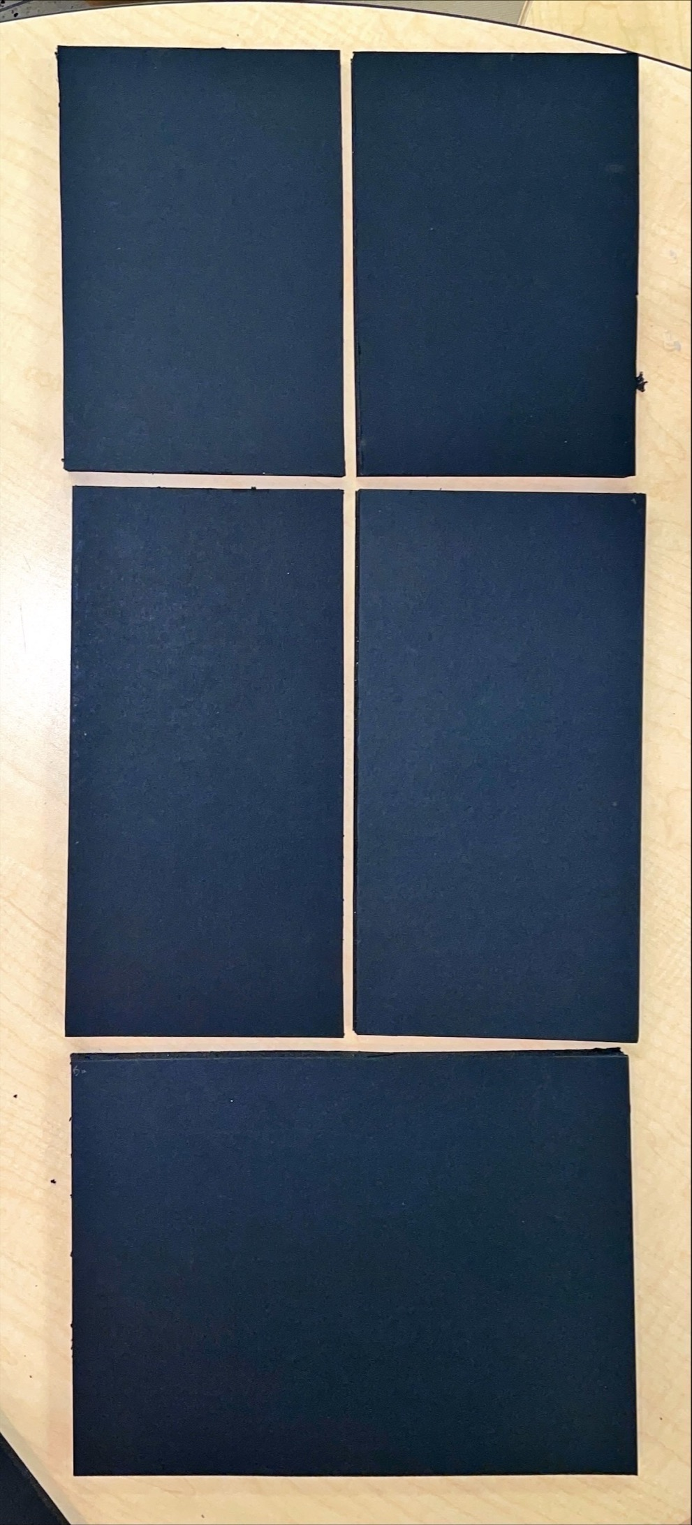 Cut the Traced Panels