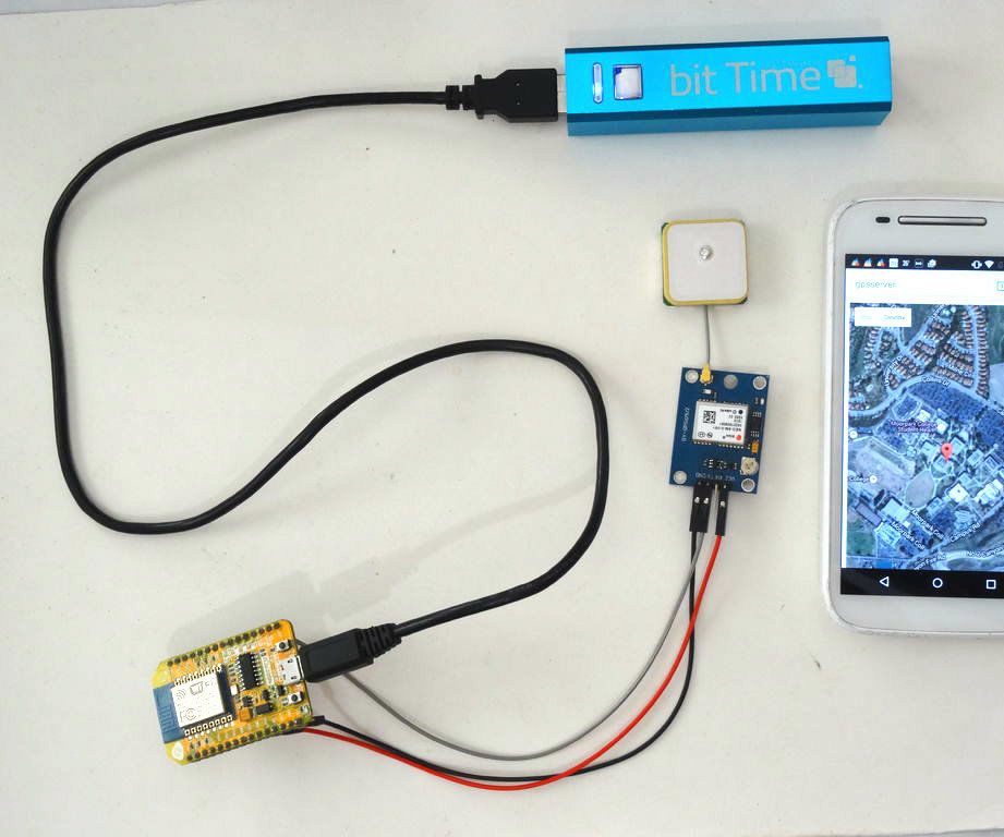 ESP8266 and Visuino: GPS Location Web Server With Google Maps