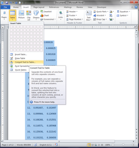 How to Use Microsoft Word to Turn Text Into Graphs : 12 Steps ...