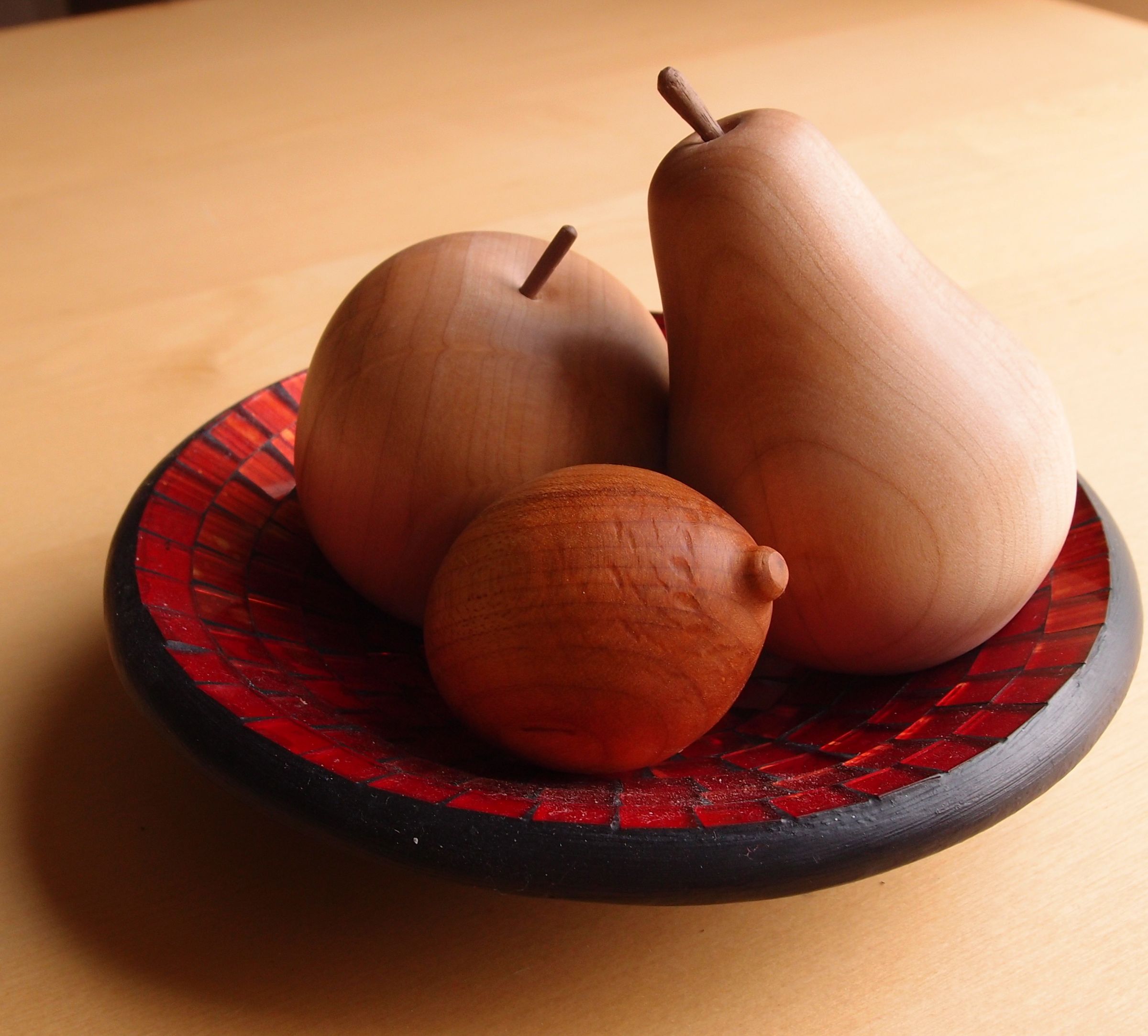 Wooden Fruit