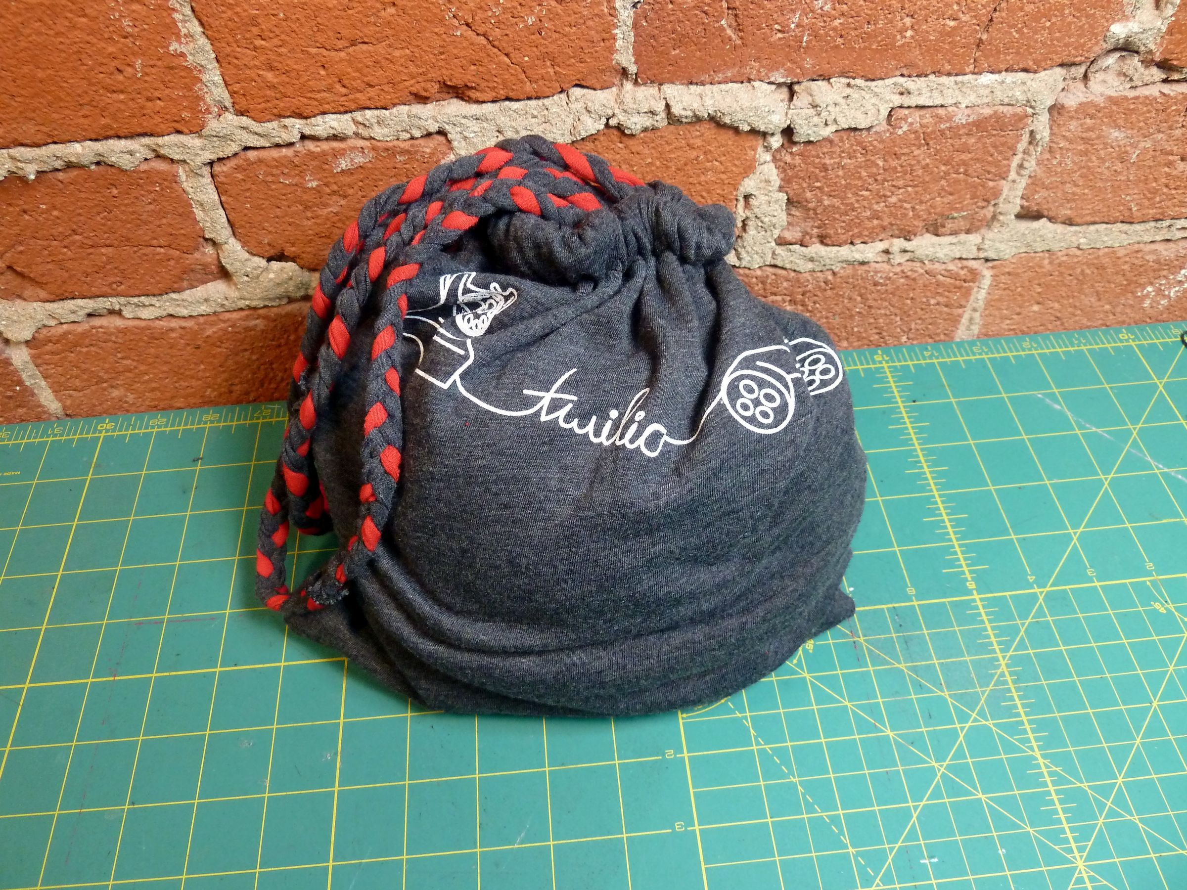 FunctionReversible Drawstring Backpack/Pouch 7 Steps (with Pictures