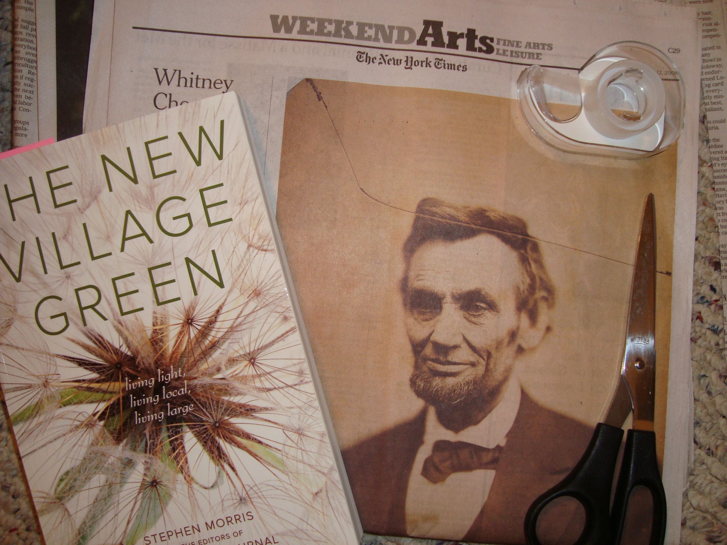 Gift-wrapping With Newspaper