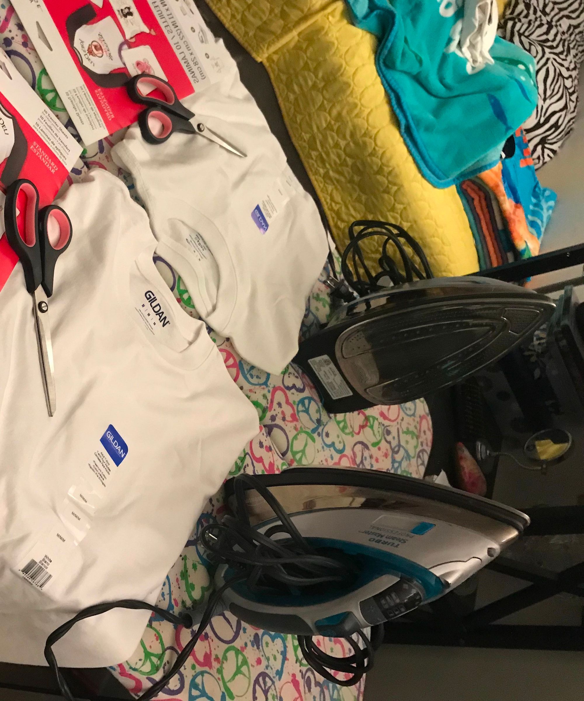 How to Iron an Image Onto a Shirt #HMS18