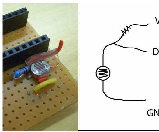 Using Photo Sensor As Analog Imput