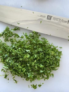 Stuffing Courgette Flowers