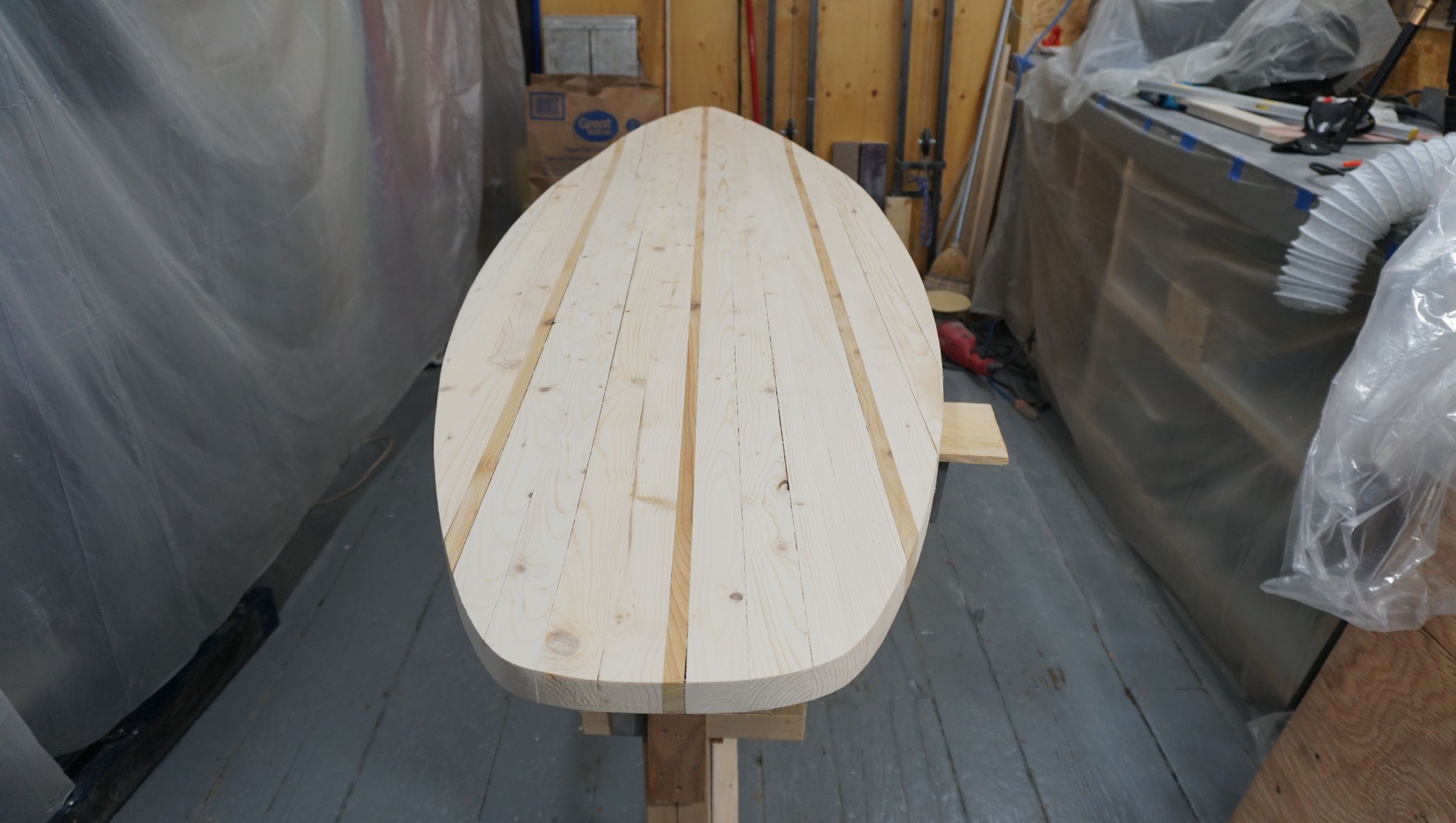 How to Make a Chambered Wooden Surfboard : 18 Steps (with Pictures ...