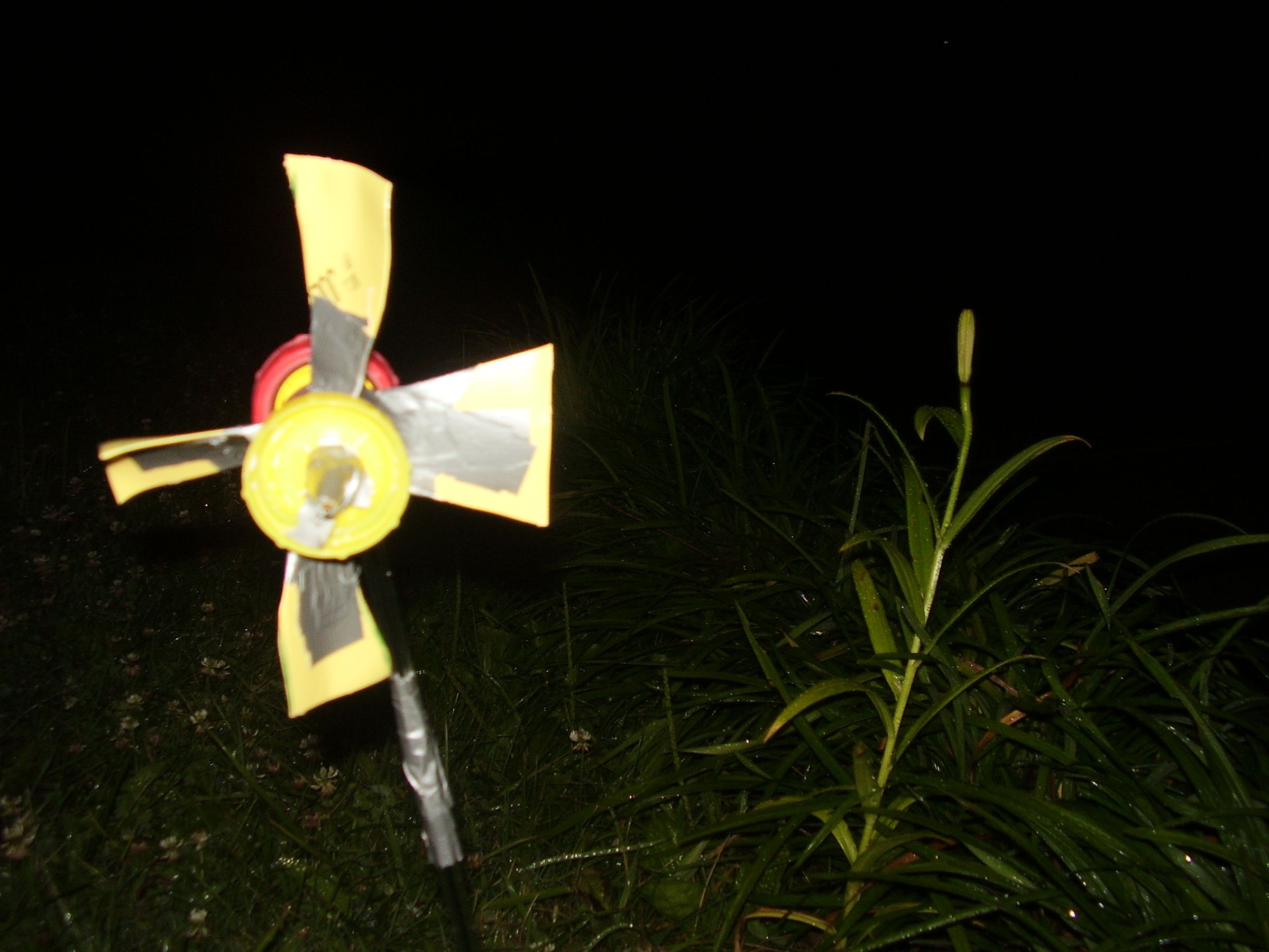 Homemade Windmill Decoration