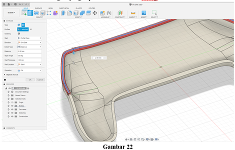 Extrude Penyangga Casing