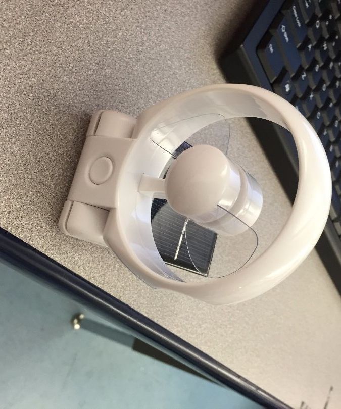 Solar-Powered Fan