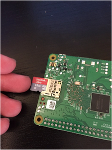 Plug the MicroSD and SD Card Into Your Raspberry Pi