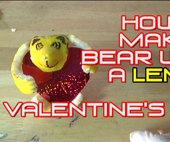 How to Make a Bear With a Lemon for Valentine's Day