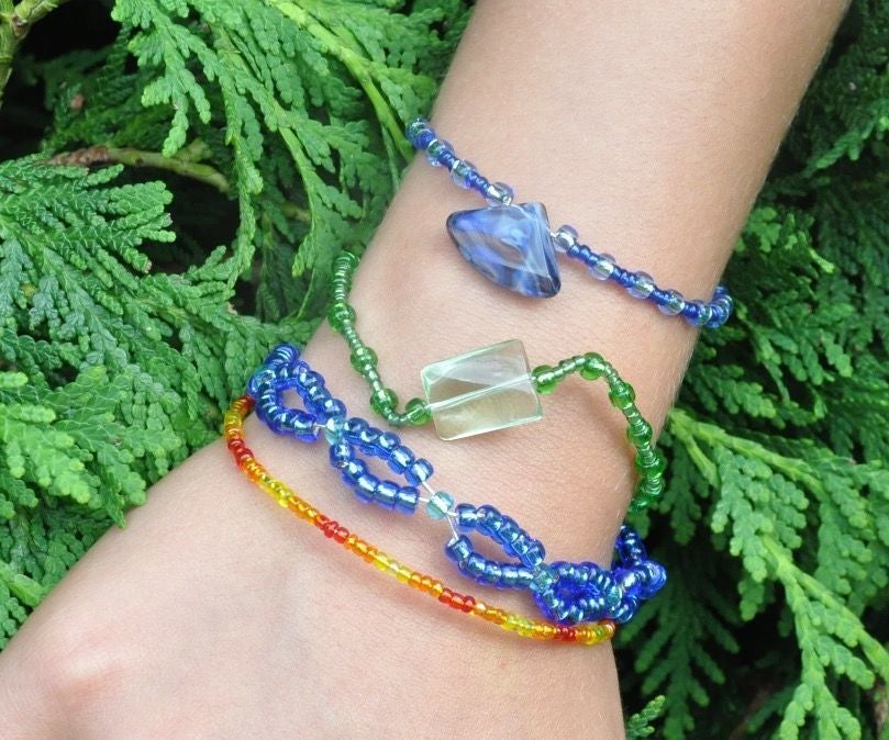 Glass Bead Bracelets 4 Steps (with Pictures) Instructables