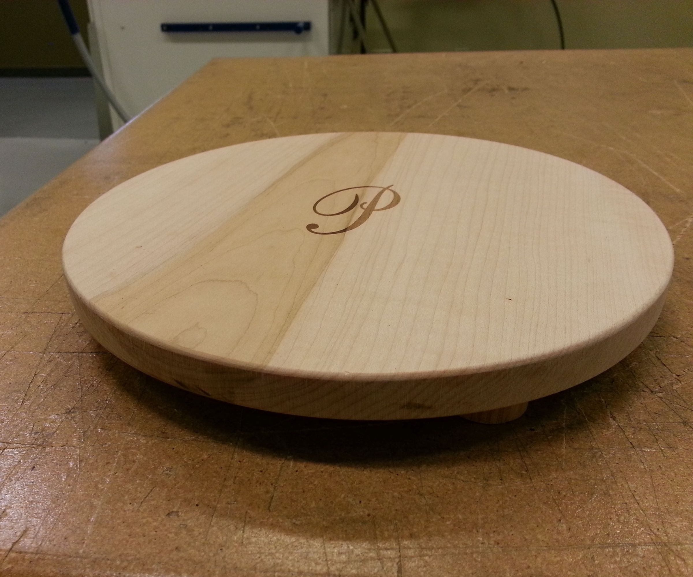 Create a Custom Round Pastry Board