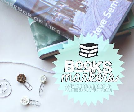 BOOK MARKERS DIY