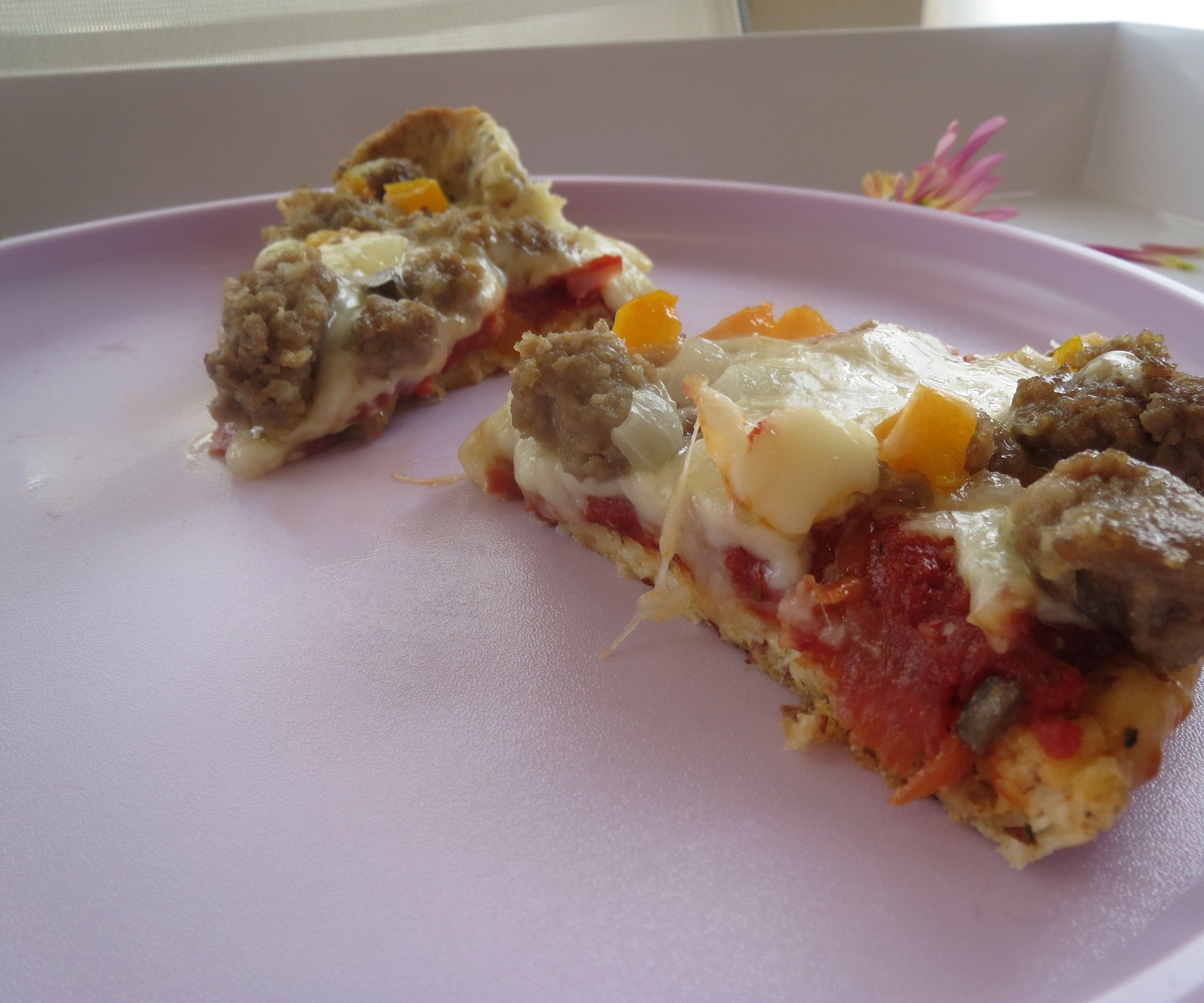 Fathead Pizza in a Crockpot