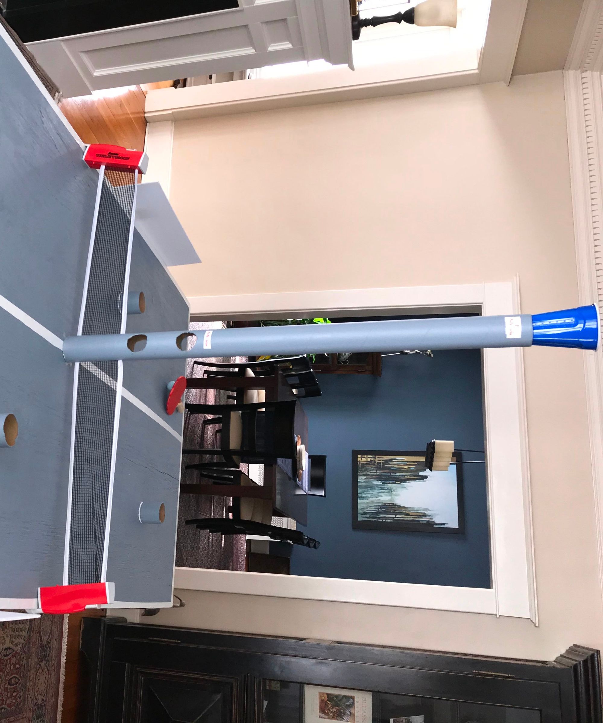 Ping Pong Table With Obstacles