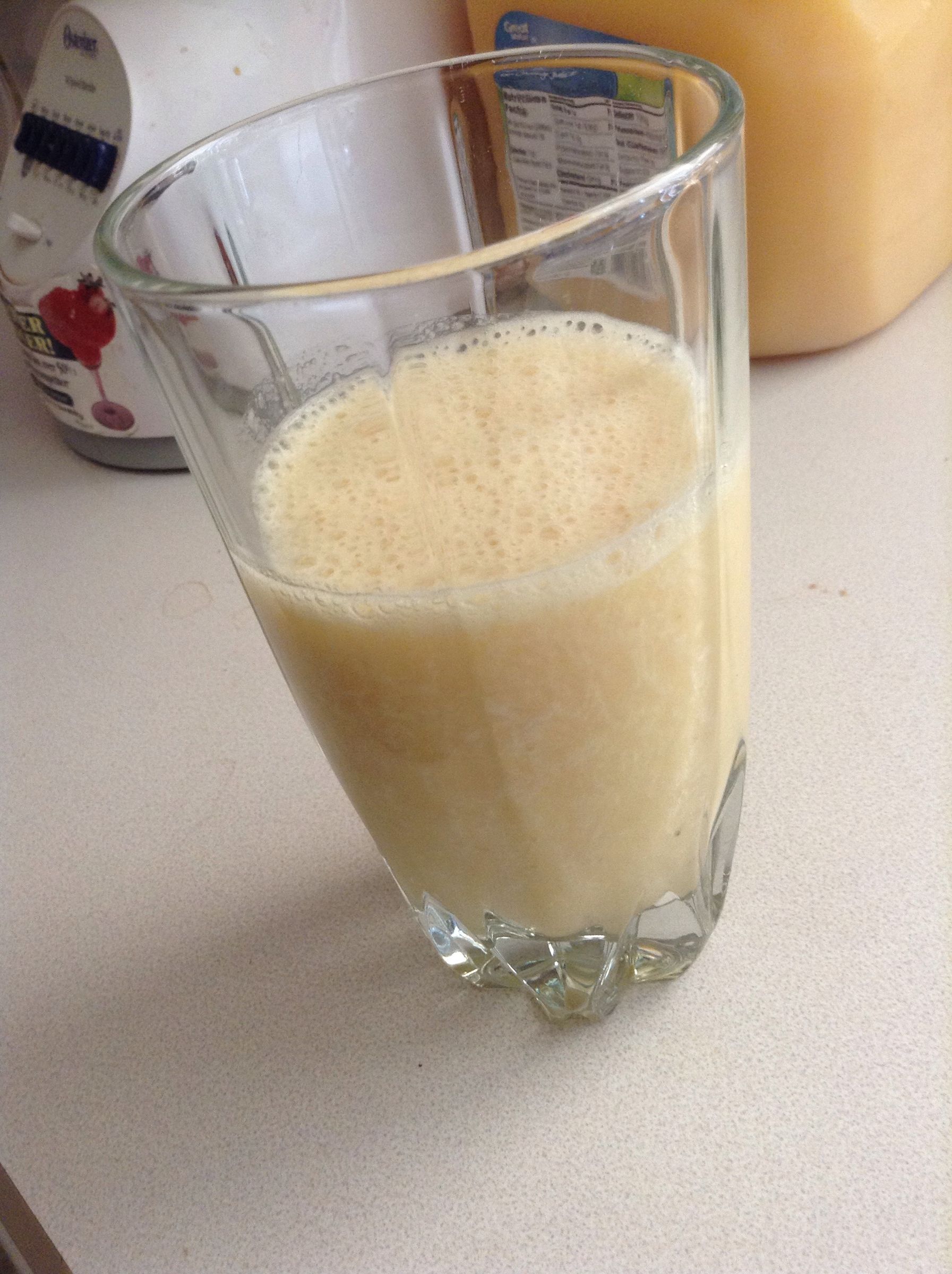 Peach Banana Smoothie