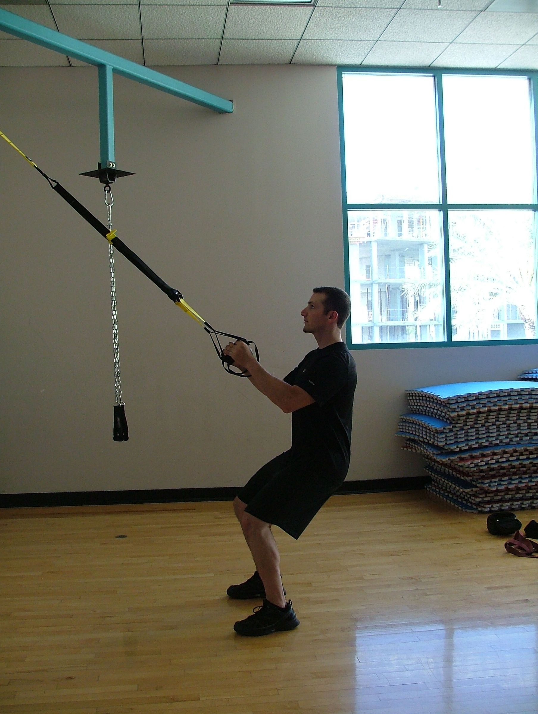 The Chains Suspension Exercise Device for Body Leverage Training 3