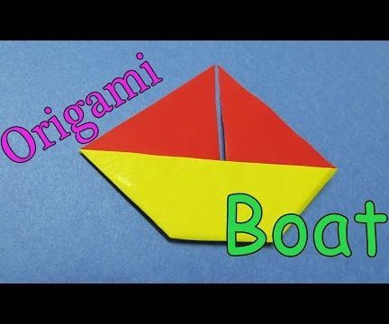 How to Make an Origami Boat