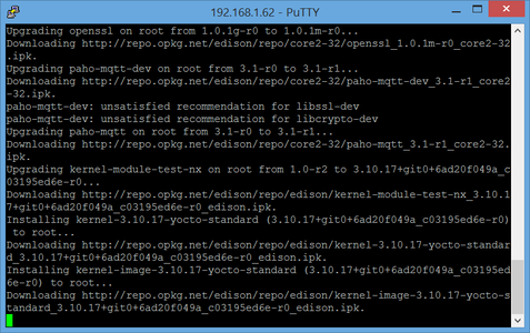 Adding OpenCV Packages to Edison