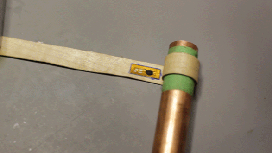 Cut Slot for NFC Tag and Glue It In.