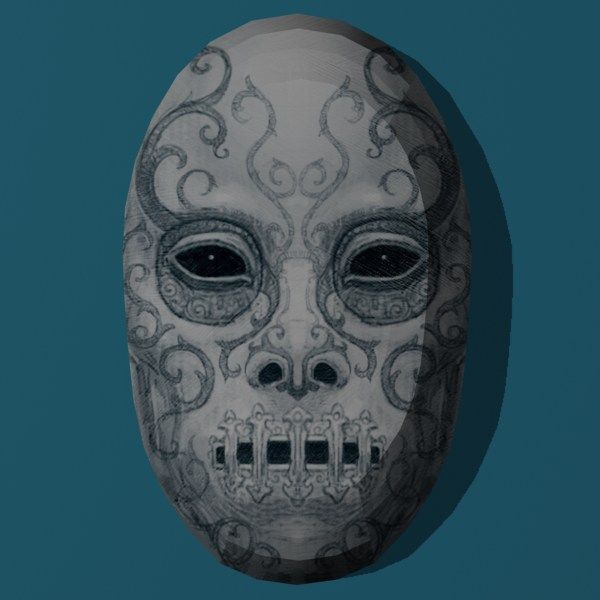 Harry Potter Papercraft Death Eater Masks