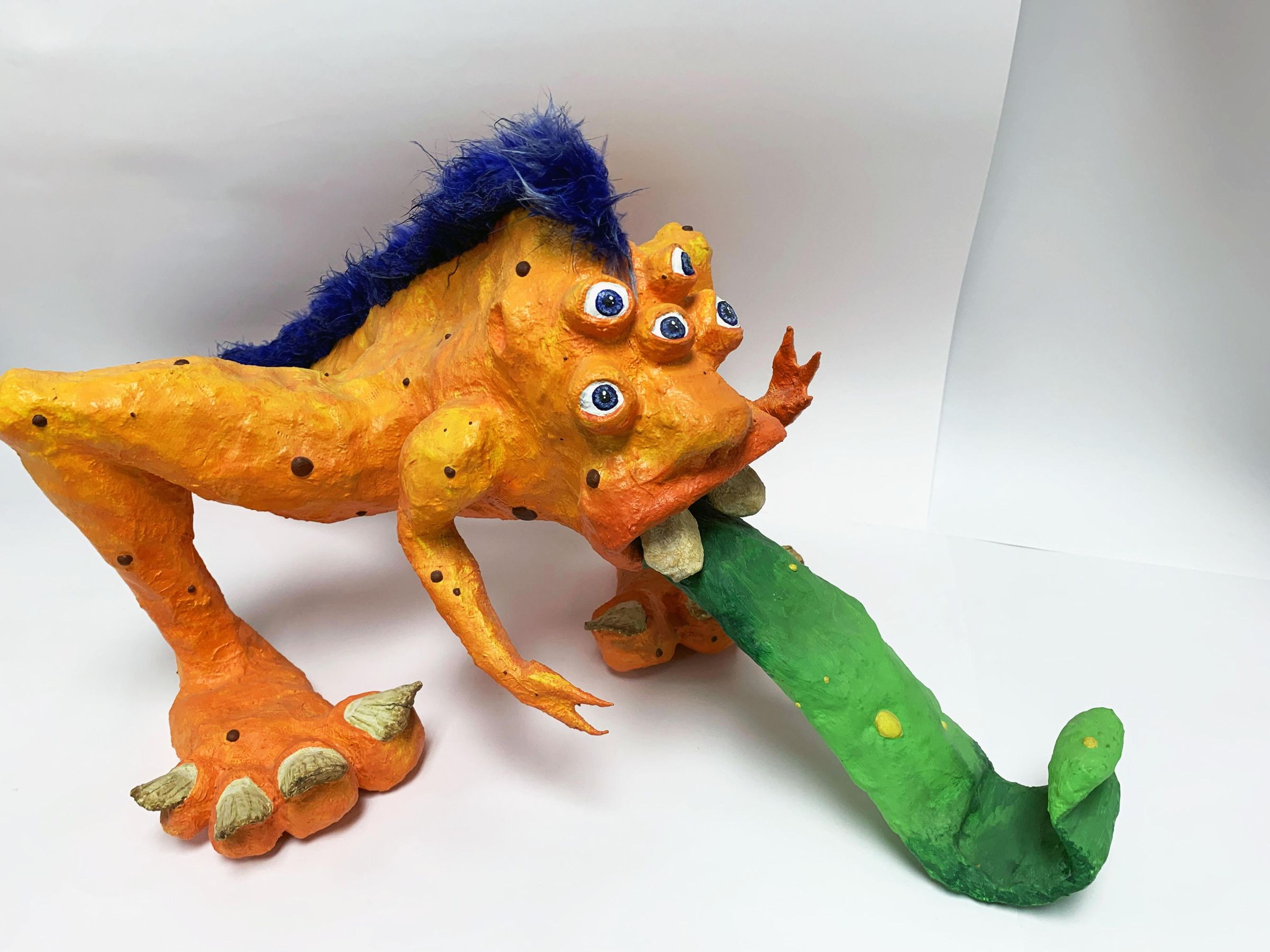 Paper Mache Monster 6 Steps Instructables