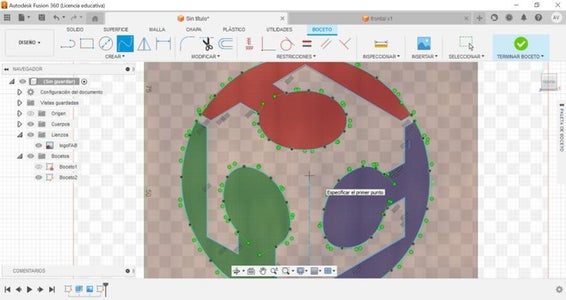 Calcar Los Líneas De La Imagen