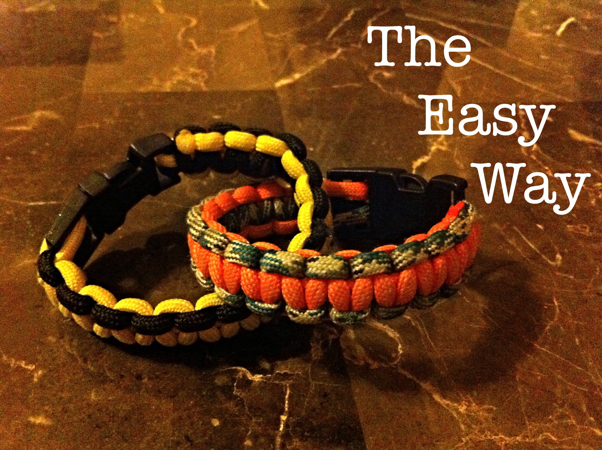 The Easiest Way On Putting On A Paracord Bracelet