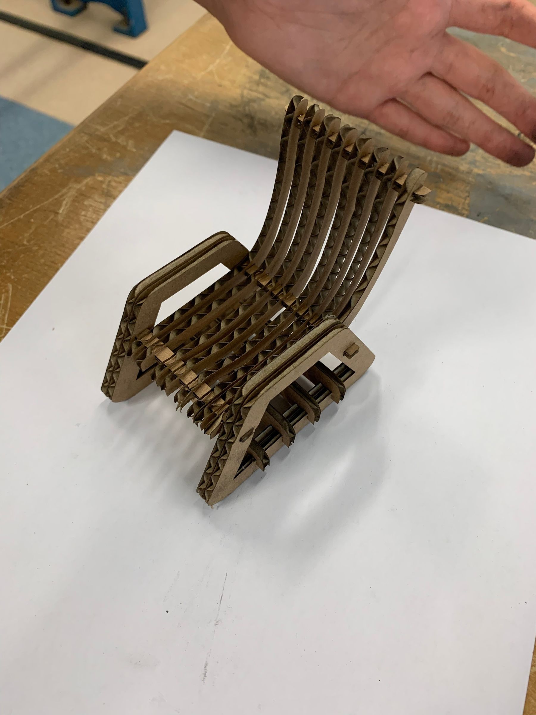 MiniCardboard Chair 4 Steps (with Pictures) Instructables