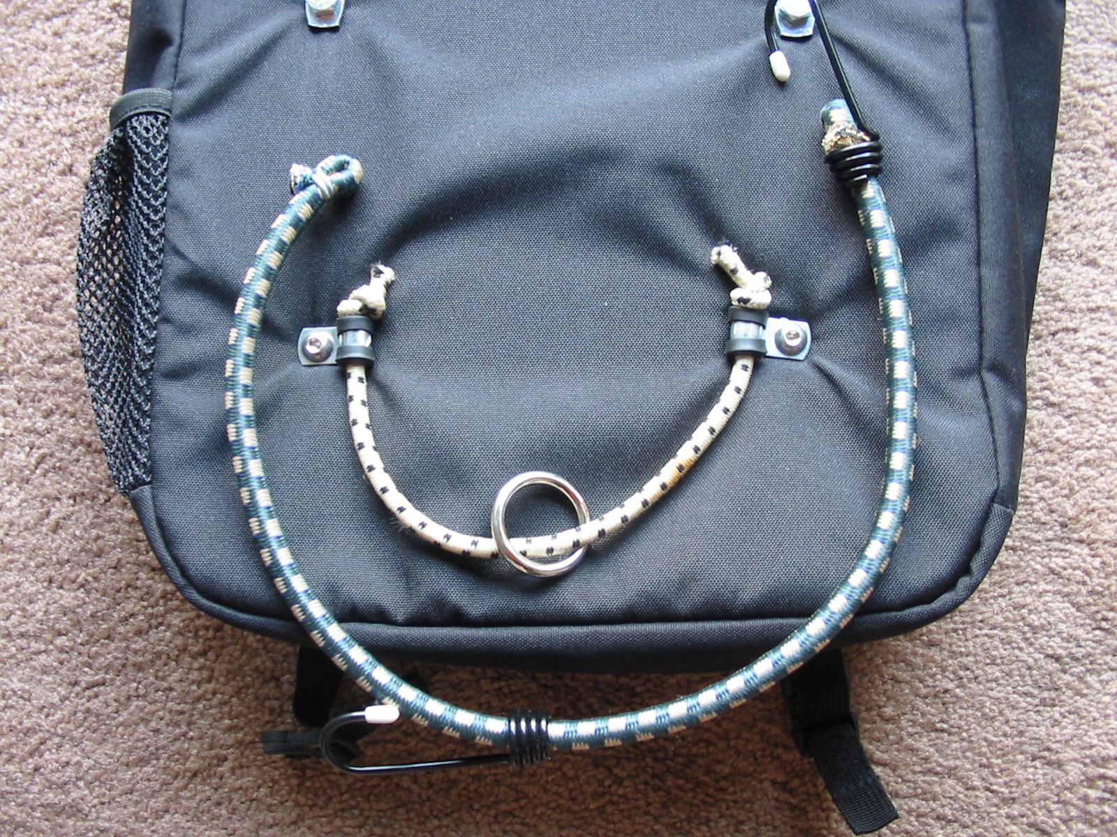 Alternative Homemade Pannier Bungees 5 Steps (with Pictures