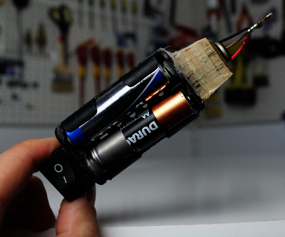 How to Make a Mini Battery Powered Soldering Iron