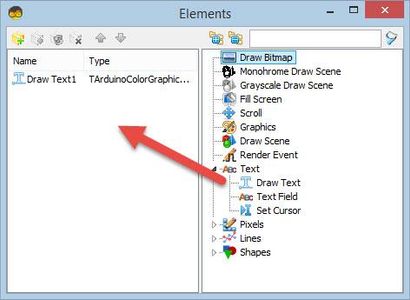 In Visuino Add & Connect Components