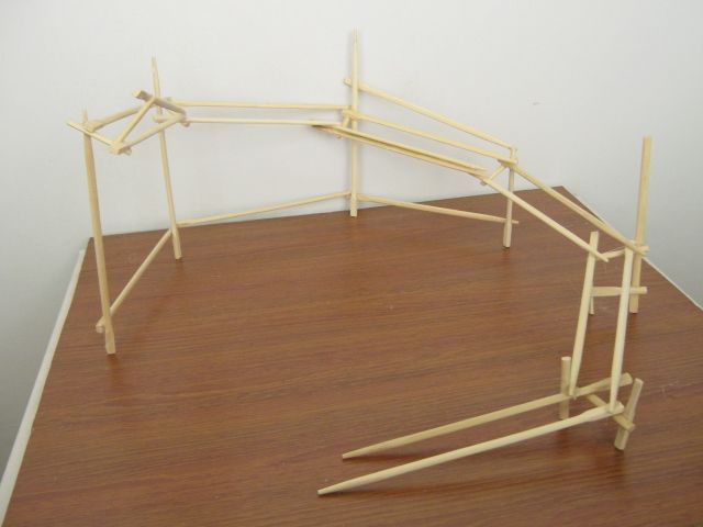 Chopstick Rollercoaster