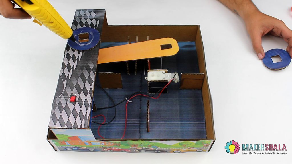 Take the Parts Shown Below and Attach Them As Shown.